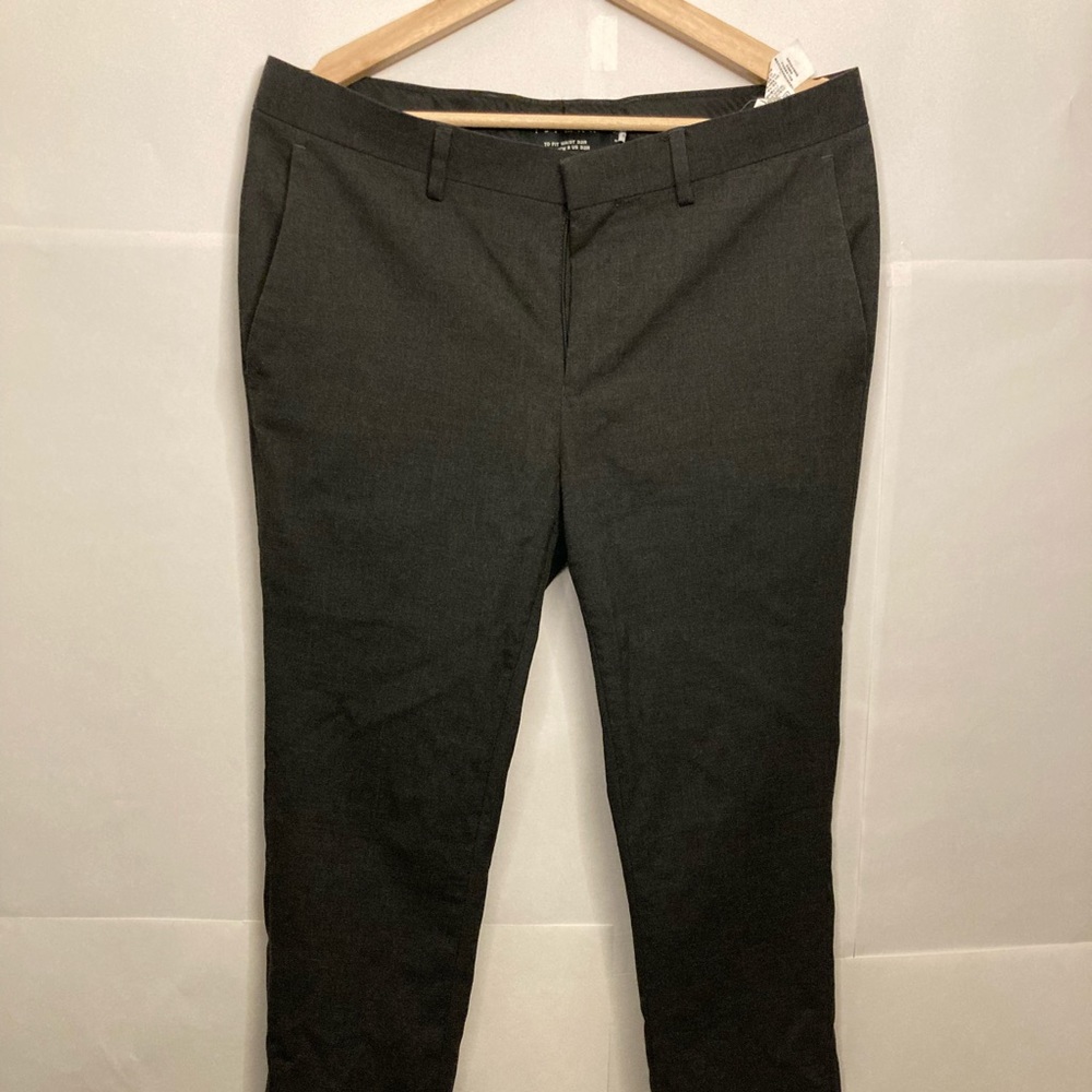 Topman skinny fit trousers in charcoal 32/32